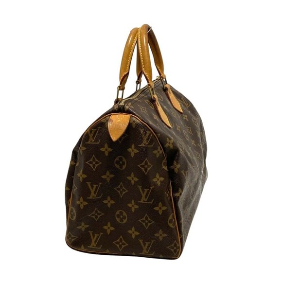 Auth Louis Vuitton Speedy 30 Satchel #32205L29B - Picture 4 of 10